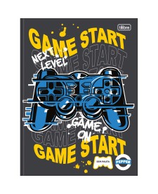 imagem principal do produto Caderno Brochura Capa Dura Universitário Sem Pauta Pepper 60 Folhas