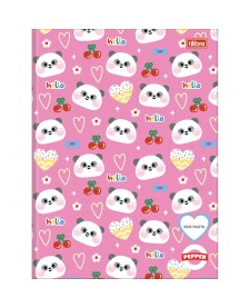 imagem principal do produto Caderno Brochura Capa Dura Universitário Sem Pauta Pepper 60 Folhas