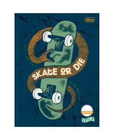 imagem principal do produto Caderno Brochura Capa Dura Universitário Sem Pauta Spice 80 Folhas