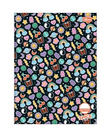 imagem principal do produto Caderno Brochura Capa Dura Universitário Sem Pauta Spice 80 Folhas