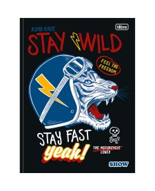 imagem principal do produto Caderno Brochura Capa Dura Universitário Show 80 Folhas