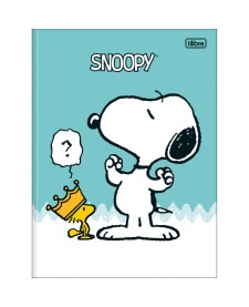 imagem principal do produto Caderno Brochura Capa Dura Universitário Snoopy 80 Folhas