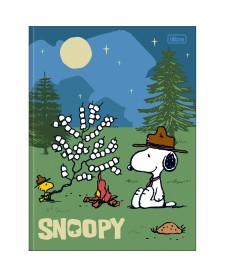 imagem principal do produto Caderno Brochura Capa Dura Universitário Snoopy 80 Folhas