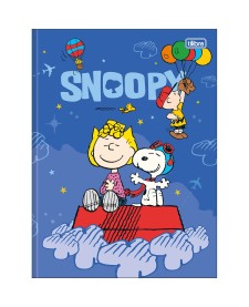 imagem principal do produto Caderno Brochura Capa Dura Universitário Snoopy 80 Folhas