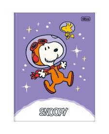 imagem principal do produto Caderno Brochura Capa Dura Universitário Snoopy 80 Folhas