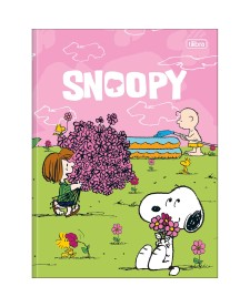 imagem principal do produto Caderno Brochura Capa Dura Universitário Snoopy 80 Folhas