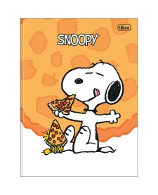 imagem principal do produto Caderno Brochura Capa Dura Universitário Snoopy 80 Folhas