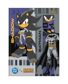imagem principal do produto Caderno Brochura Capa Dura Universitário Sonic DC 80 Folhas
