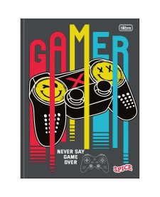 imagem principal do produto Caderno Brochura Capa Dura Universitário Spice 80 Folhas