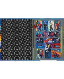imagem de detalhe produto Caderno Brochura Capa Dura Universitário Spider-Man 48 Folhas