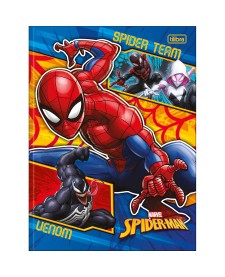 imagem principal do produto Caderno Brochura Capa Dura Universitário Spider-Man 48 Folhas