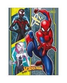 imagem principal do produto Caderno Brochura Capa Dura Universitário Spider-Man 80 Folhas