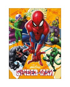 imagem principal do produto Caderno Brochura Capa Dura Universitário Spider-Man 80 Folhas