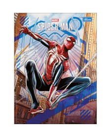 imagem principal do produto Caderno Brochura Capa Dura Universitário Spider Man Game 80 Folhas