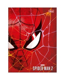 imagem principal do produto Caderno Brochura Capa Dura Universitário Spider Man Game 80 Folhas