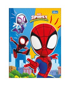 imagem principal do produto Caderno Brochura Capa Dura Universitário Spidey 80 Folhas