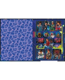 imagem de detalhe produto Caderno Brochura Capa Dura Universitário Stranger Things: Histórias de 85 - 80 Folhas