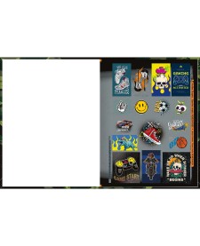 imagem de detalhe produto Caderno Brochura Capa Dura Universitário Strong 80 Folhas