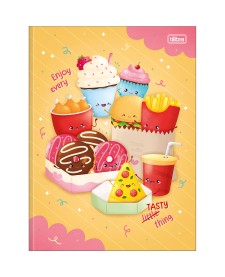 imagem principal do produto Caderno Brochura Capa Dura Universitário Taste 80 Folhas