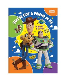 imagem principal do produto Caderno Brochura Capa Dura Universitário Toy Story 80 Folhas