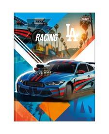 imagem principal do produto Caderno Brochura Capa Dura Universitário X-Racing 48 Folhas