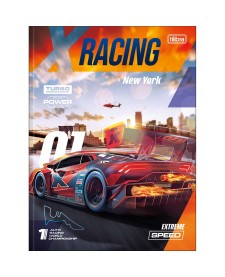 imagem principal do produto Caderno Brochura Capa Dura Universitário X-Racing 80 Folhas