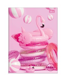 imagem principal do produto Caderno Brochura Capa Dura Universitário Zoom+ Feminino 48 Folhas