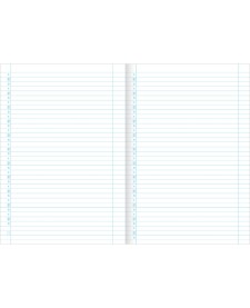 imagem de detalhe produto Caderno Brochura Capa Flexível A4+ Tilibom Verde com Pautas Numeradas 123 60 Folhas