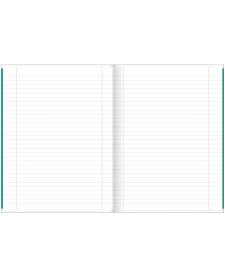 imagem de detalhe produto Caderno Brochura Capa Flexível Universitário Kids 80 Folhas