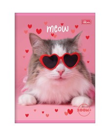 imagem principal do produto Caderno Brochura Capa Flexível Universitário Zoom+ Feminino 60 Folhas