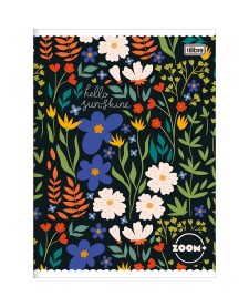 imagem principal do produto Caderno Brochura Capa Flexível Universitário Zoom+ Feminino 60 Folhas