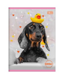 imagem principal do produto Caderno Brochura Capa Flexível Universitário Zoom+ Feminino 60 Folhas