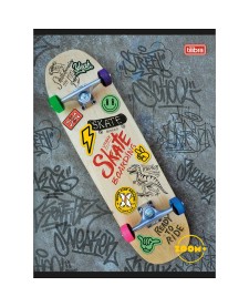 imagem principal do produto Caderno Brochura Capa Flexível Universitário Zoom+ Masculino 60 Folhas