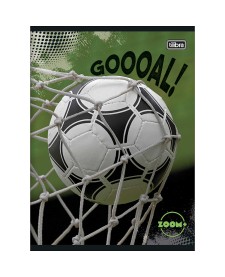 imagem principal do produto Caderno Brochura Capa Flexível Universitário Zoom+ Masculino 60 Folhas