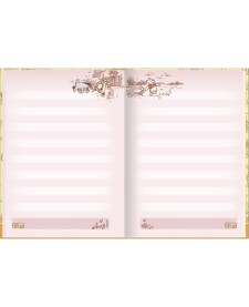 imagem de detalhe produto Caderno Brochura Decorado Capa Dura 1/8 Pooh 80 Folhas