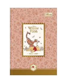 imagem principal do produto Caderno Brochura Decorado Capa Dura 1/8 Pooh 80 Folhas