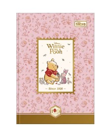 imagem principal do produto Caderno Brochura Decorado Capa Dura 1/8 Pooh 80 Folhas