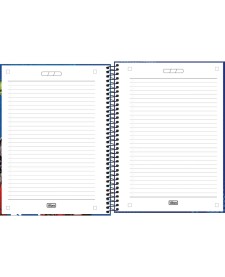 imagem de detalhe produto Caderno Capa Dura Universitário 1 Matéria Avengers Fit 80 Folhas