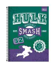 imagem principal do produto Caderno Capa Dura Universitário 1 Matéria Avengers Fit 80 Folhas