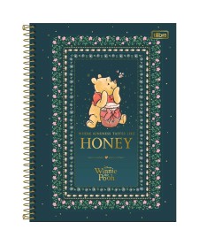 imagem principal do produto Caderno Capa Dura Universitário 1 Matéria Pooh 80 Folhas