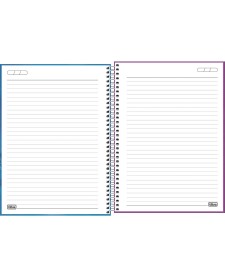 imagem de detalhe produto Caderno Capa Dura Universitário 1 Matéria Princesas Fit 80 Folhas