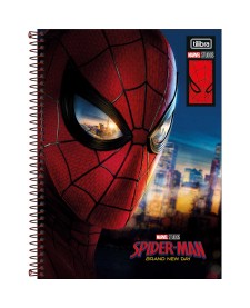 imagem principal do produto Caderno Capa Dura Universitário 1 Matéria Spider Man: Brand New Day 80 Folhas
