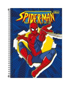 imagem principal do produto Caderno Capa Dura Universitário 1 Matéria Spider- Man Fit 80 Folhas