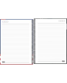 imagem de detalhe produto Caderno Capa Dura Universitário 10 Matérias Avengers Fit 160 Folhas