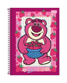 imagem principal do produto Caderno Capa Dura Universitário 10 Matérias Lotso 160 Folhas