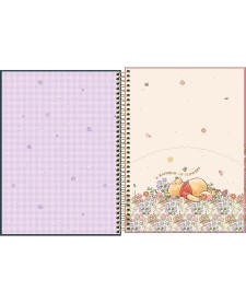 imagem de detalhe produto Caderno Capa Dura Universitário 10 Matérias Pooh Core 160 Folhas