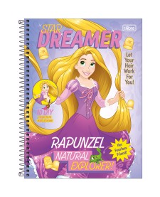 imagem principal do produto Caderno Capa Dura Universitário 10 Matérias  Princesas Fit 160 Folhas