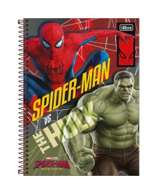 imagem principal do produto Caderno Capa Dura Universitário 15 Matérias Spider-Man: Brand New Day 240 Folhas