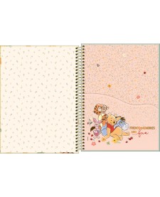 imagem de detalhe produto Caderno Capa Dura Universitário 16 Matérias Pooh 256 Folhas
