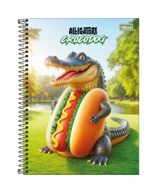 imagem principal do produto Caderno Capa Dura Universitário Connect 1 Matéria 4-Fun 80 Folhas